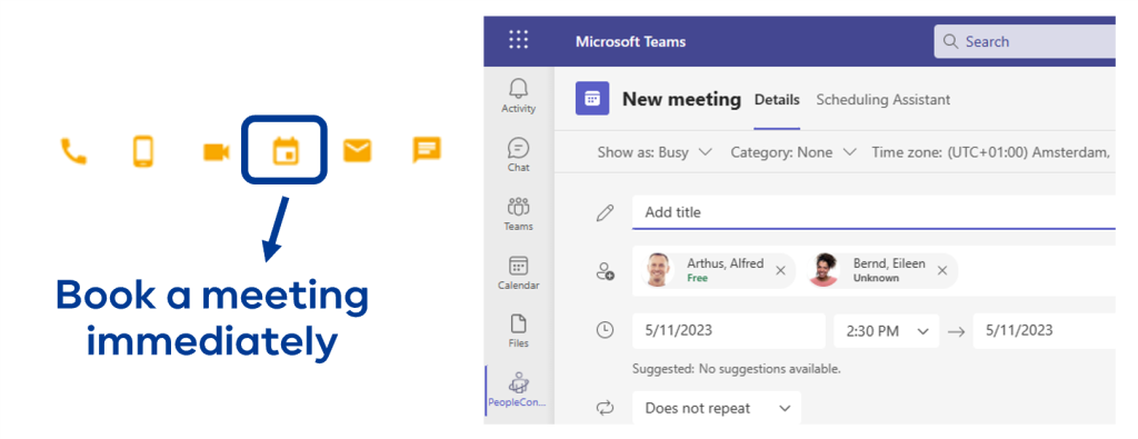 PeopleConnect - Find And Connect All Contacts In Microsoft Teams