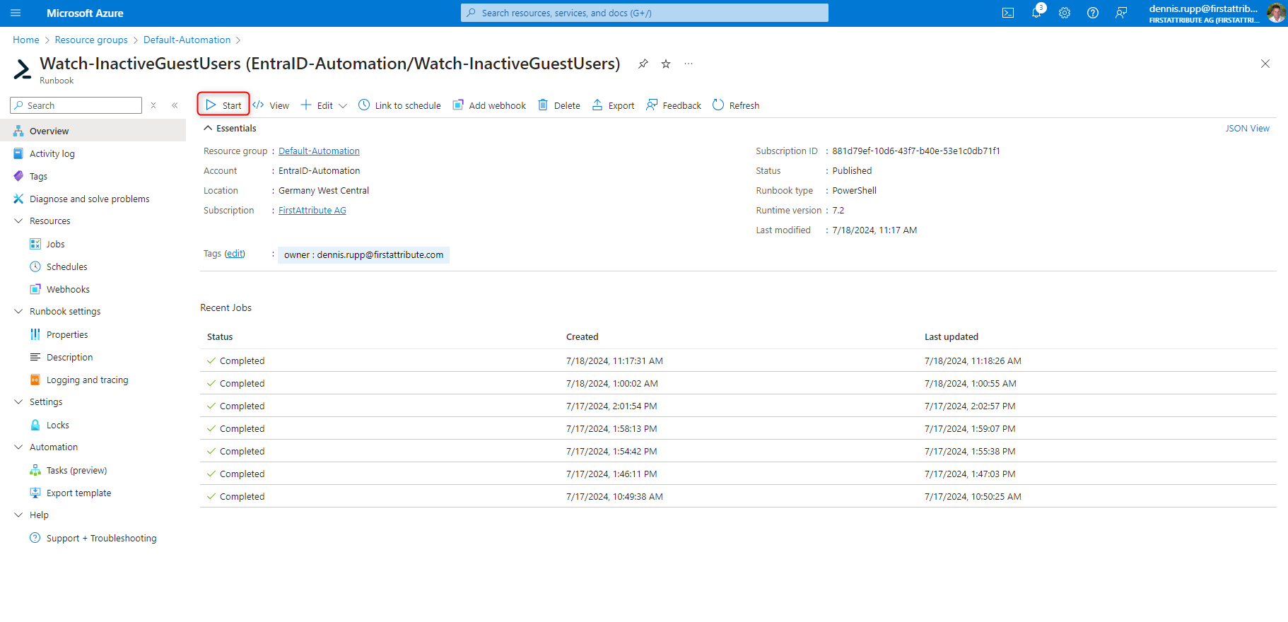 View log entries of inactive guest accounts. - Deletion of inactive guest accounts