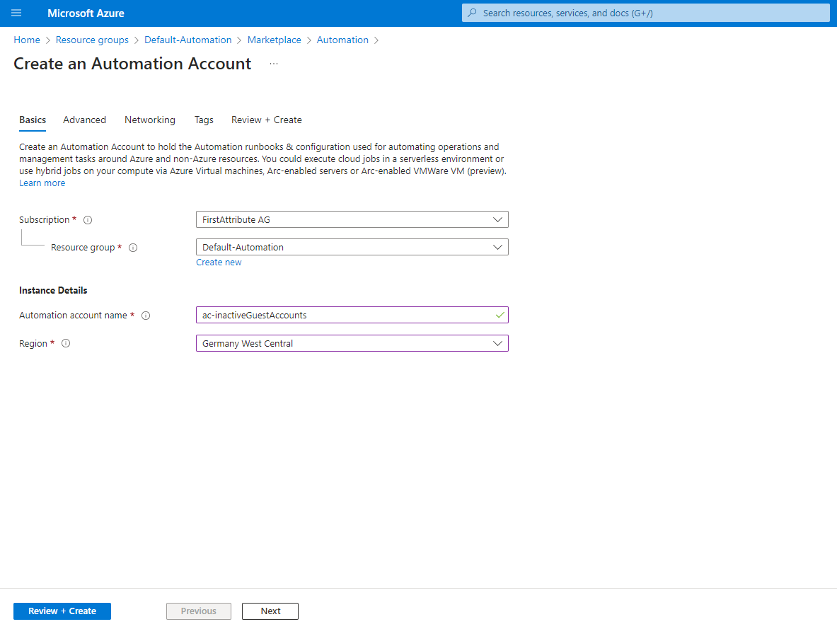 Create an automated group with inactive guest accounts. - Delete guest accounts after 90 days